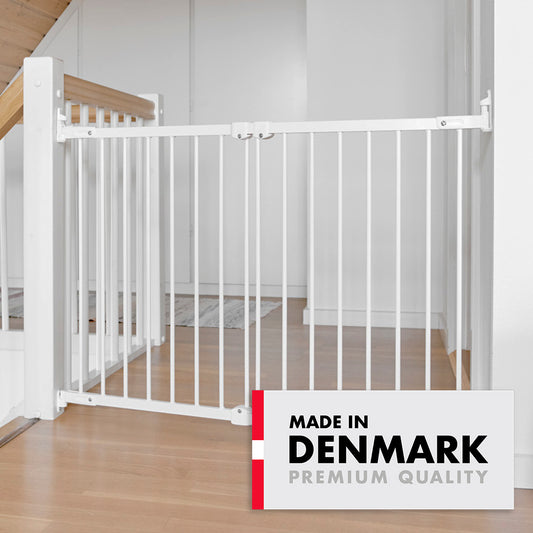 Babydan Ebba Bebek ve Çocuk Güvenlik Kapısı 67 - 105,5 cm Beyaz