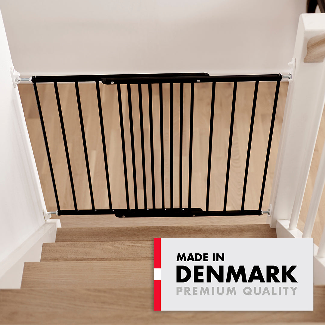 BabyDan Liva Bebek ve Çocuk Güvenlik Kapısı 62,5 - 106,8 cm Siyah