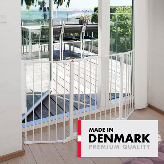 BabyDan Olaf Koruyucu Bariyer ve Güvenlik Kapısı 90 - 146 cm Beyaz
